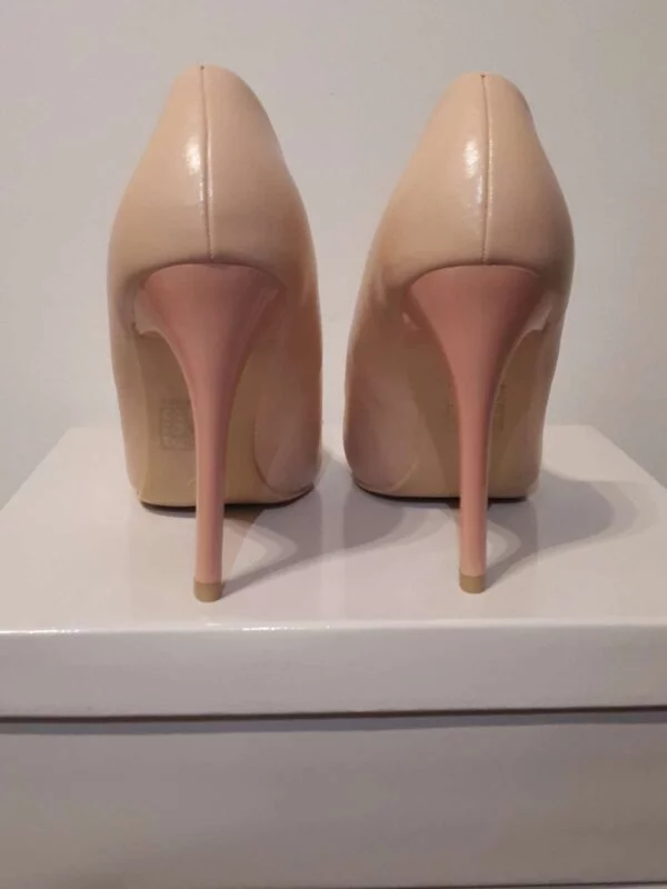 Pantofi cu toc înalt MULANKA EU 37 | Roz, Piele ecologică - Image 2