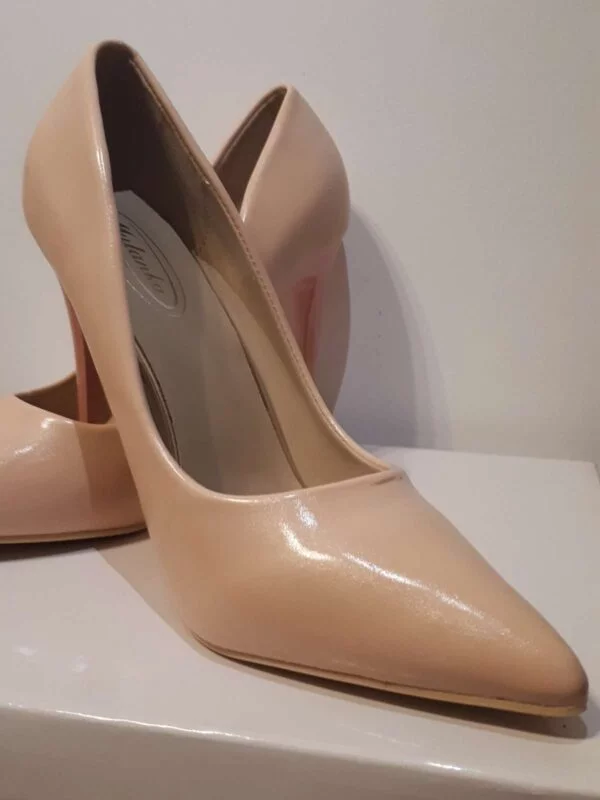 Pantofi cu toc înalt MULANKA EU 37 | Roz, Piele ecologică - Image 3