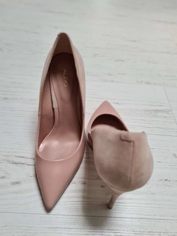 Pantofi cu toc înalt Aldo EU 39 | Bej, Piele naturală - Image 2