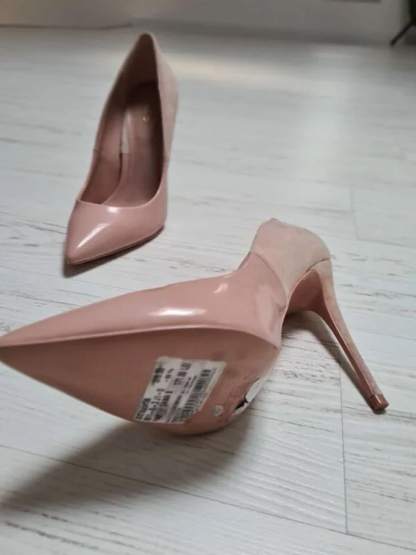 Pantofi cu toc înalt Aldo EU 39 | Bej, Piele naturală - Image 4