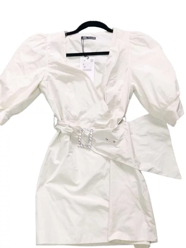 Rochie de seară Zara S | Ivoire, Midi