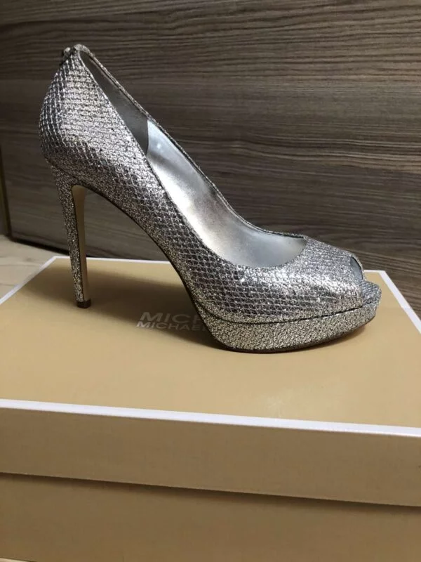 Pantofi cu toc înalt Michael Kors EU 38.5 | Gri, Piele naturală - Image 5