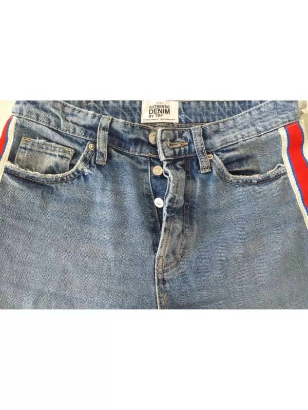 Blugi Zara EU 36 | Albastru, Lungi, Denim - Image 3