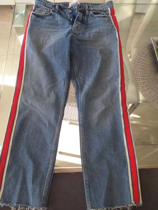 Blugi Zara EU 36 | Albastru, Lungi, Denim - Image 4