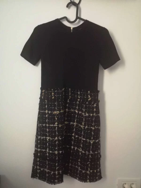 Rochie de seară Ted Baker S | Negru, Mini, Vâscoză - Image 5