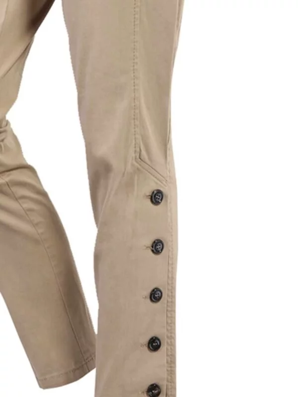 Pantaloni Marc Cain XS | Maro, Lungi, Bumbac - Image 3