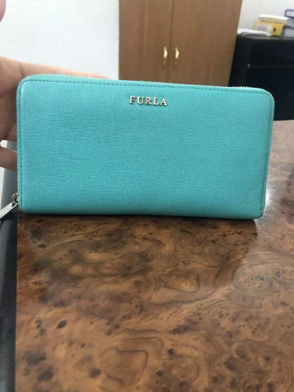Portofel Furla | Turcoaz, Piele naturală - Image 7