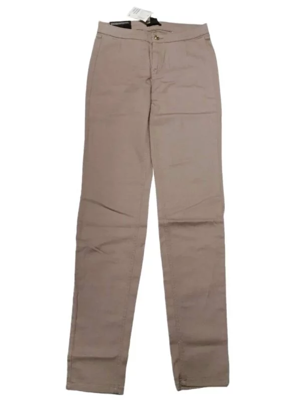 Pantaloni H&M XS | Gri, Lungi, Bumbac