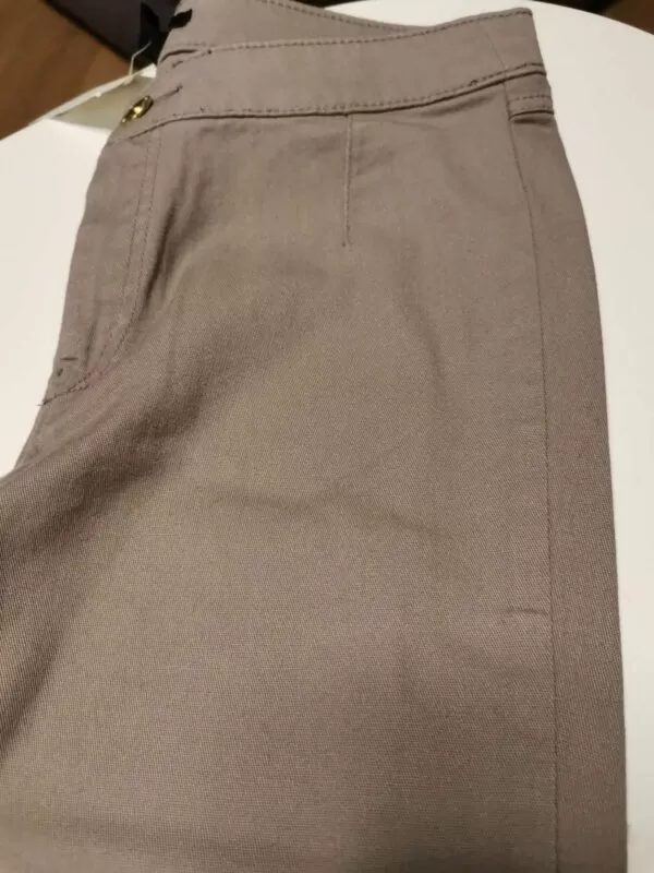 Pantaloni H&M XS | Gri, Lungi, Bumbac - Image 3