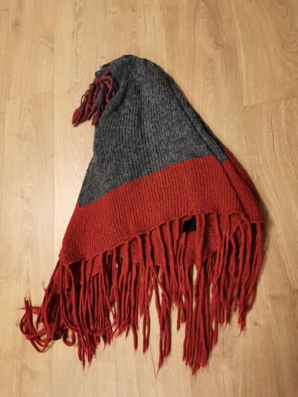 Poncho pelerină H&M M | Gri, Acrilic - Image 7