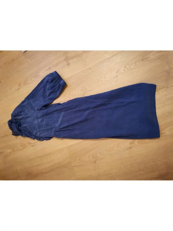 Rochie casual Massimo Dutti S-M | Bleu, Midi, Mătase - Image 5