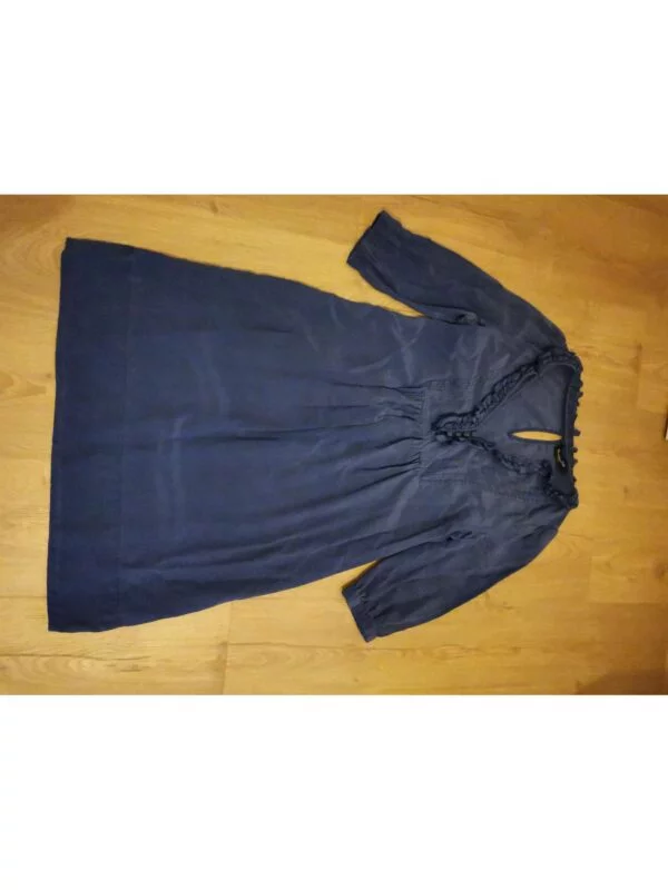 Rochie casual Massimo Dutti S-M | Bleu, Midi, Mătase - Image 8
