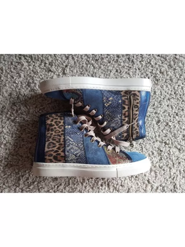 Sneakers LORI ORIGINAL EU 38 | Albastru, Piele naturală - Image 2