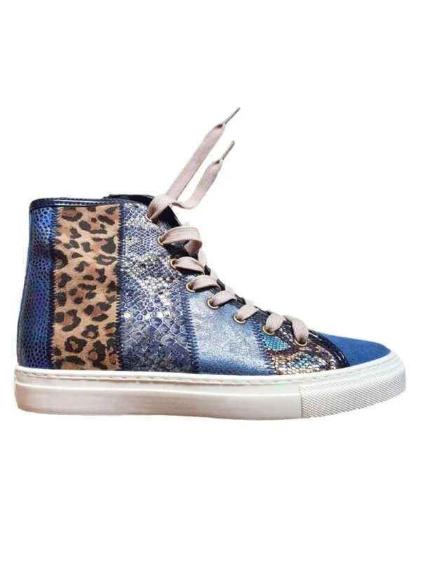Sneakers LORI ORIGINAL EU 38 | Albastru, Piele naturală