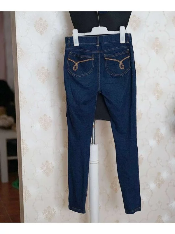 Blugi Calvin Klein S | Albastru, Lungi, Bumbac - Image 3