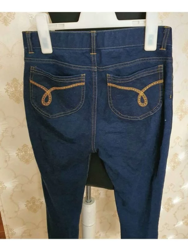 Blugi Calvin Klein S | Albastru, Lungi, Bumbac - Image 4