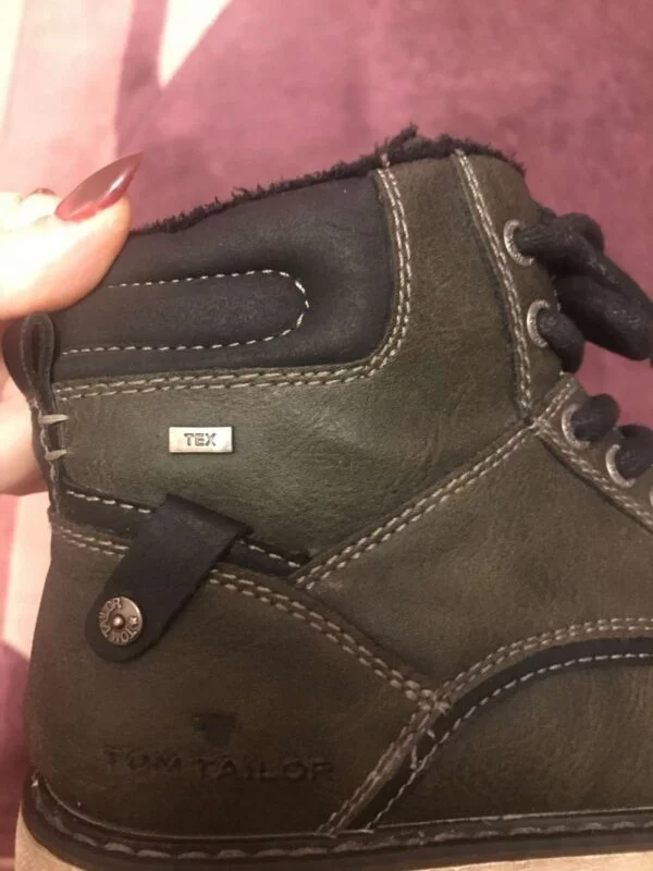Ghete Tom Tailor EU 35 | Khaki, Poliuretan - Image 3