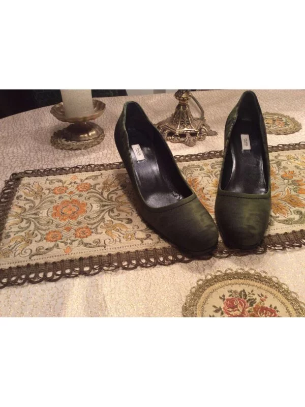 Pantofi cu toc înalt Prada EU 37 | Verde - Image 7