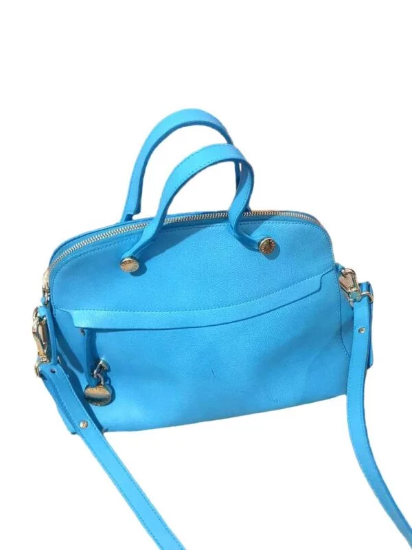 Geantă de mână Furla | Albastru, Piele naturală