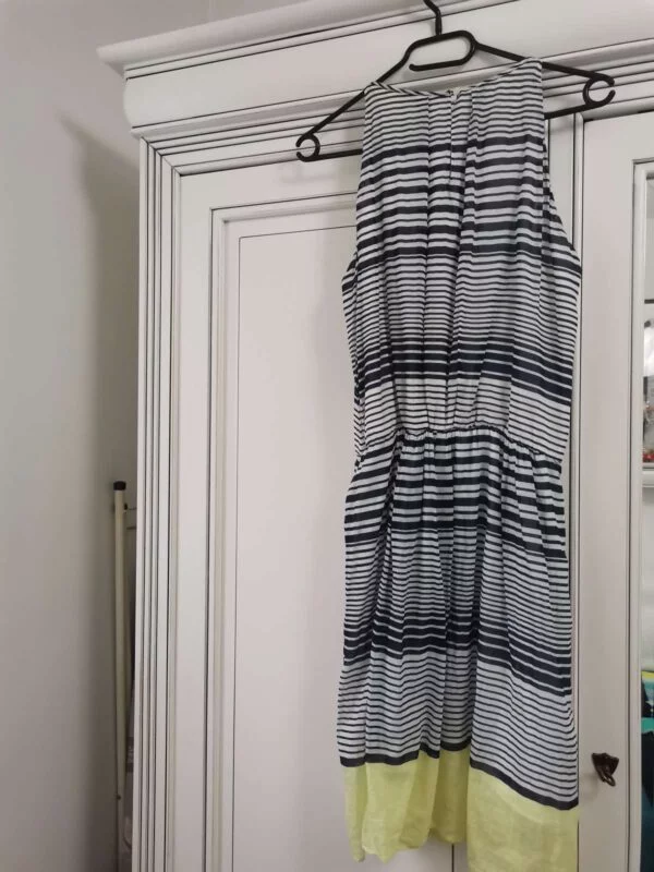 Rochie de seară Massimo Dutti EU 42 | Multicolor, Midi, Bumbac - Image 2
