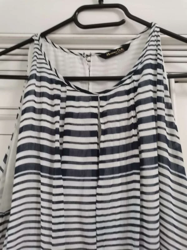 Rochie de seară Massimo Dutti EU 42 | Multicolor, Midi, Bumbac - Image 4