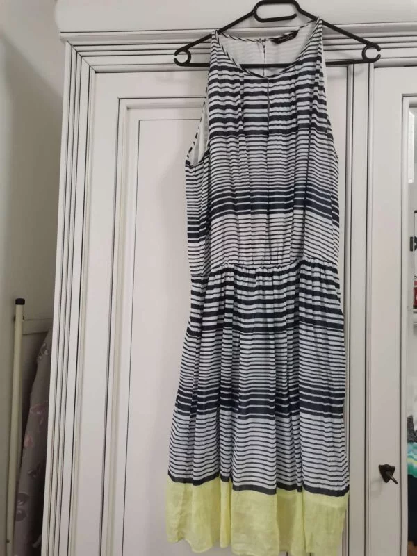 Rochie de seară Massimo Dutti EU 42 | Multicolor, Midi, Bumbac - Image 5