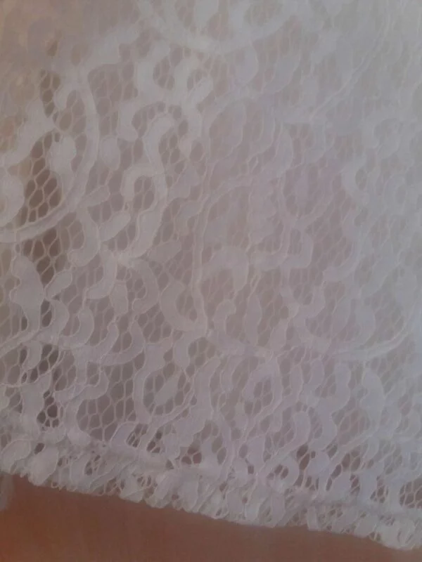 Rochie de seară ASOS EU 36 | Alb, Mini, Nailon - Image 3