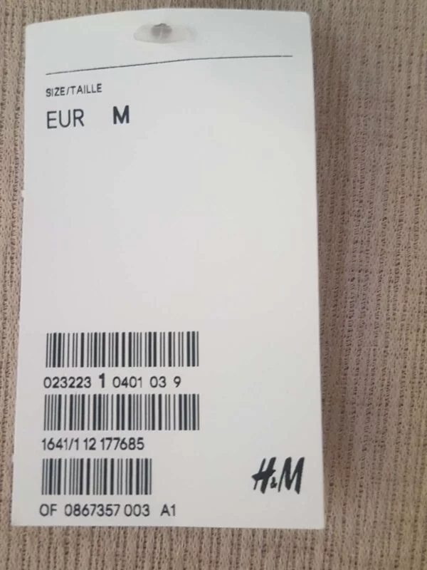 Rochie de seară H&M M | Bej, Midi, Poliester - Image 4
