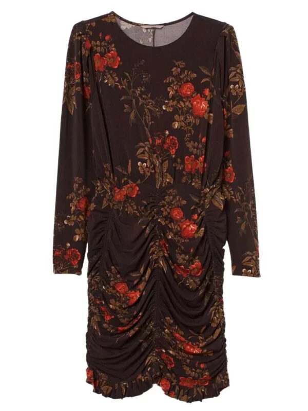 Rochie de seară H&M M | Maro, Midi, Poliester