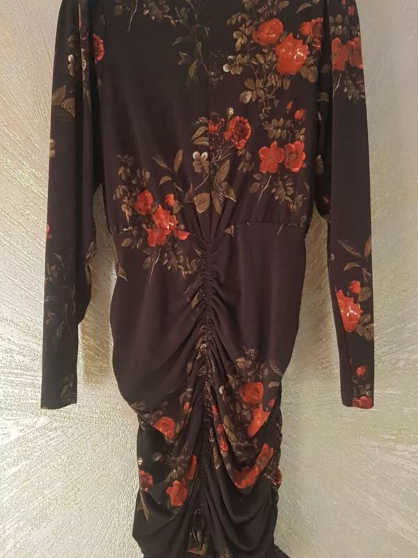 Rochie de seară H&M M | Maro, Midi, Poliester - Image 2