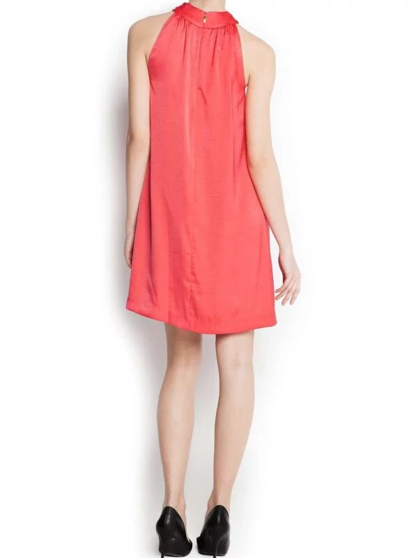 Rochie de seară Mango S | Roz, Midi, Poliester - Image 2