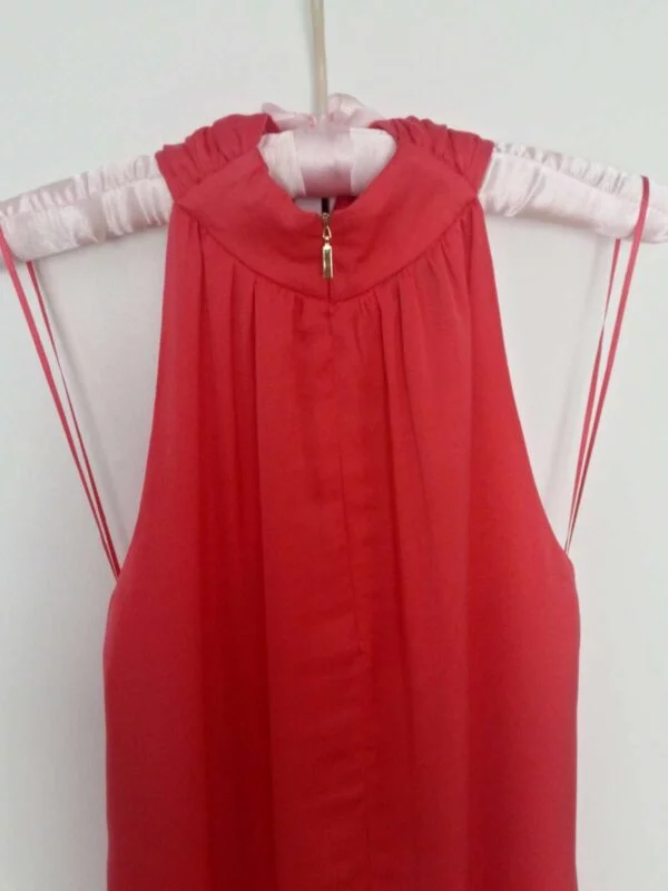 Rochie de seară Mango S | Roz, Midi, Poliester - Image 8