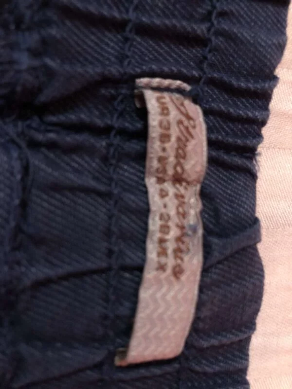 Pantaloni Stradivarius EU 36 | Albastru, Lungi, Bumbac - Image 4