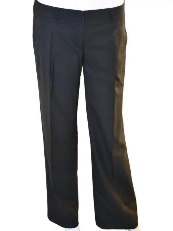 Pantaloni SISLEY XS | Gri, Lungi, Poliester
