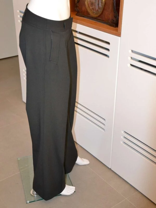 Pantaloni SISLEY XS | Gri, Lungi, Poliester - Image 5