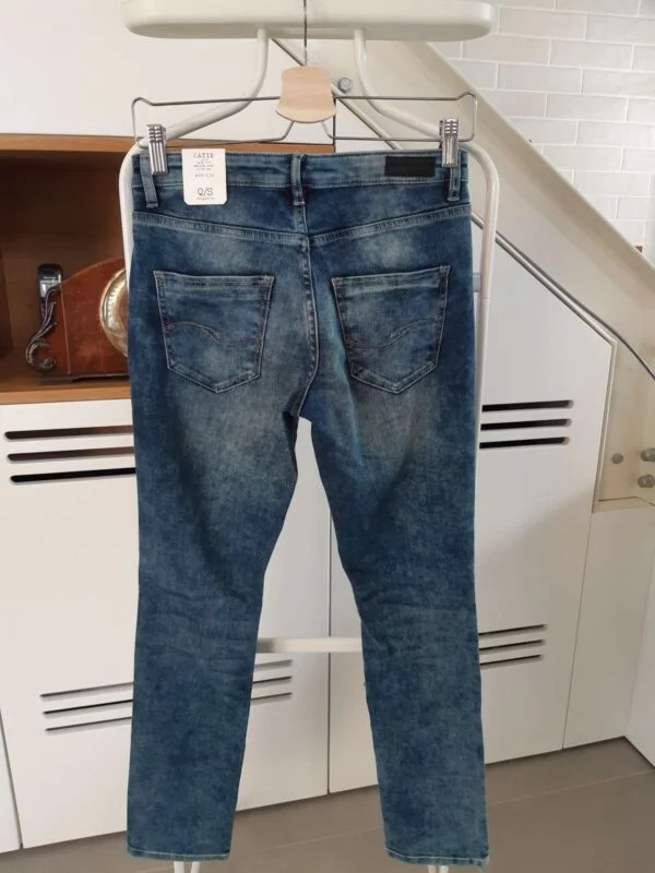 Blugi S.Oliver EU 34 | Albastru, Lungi, Bumbac - Image 2