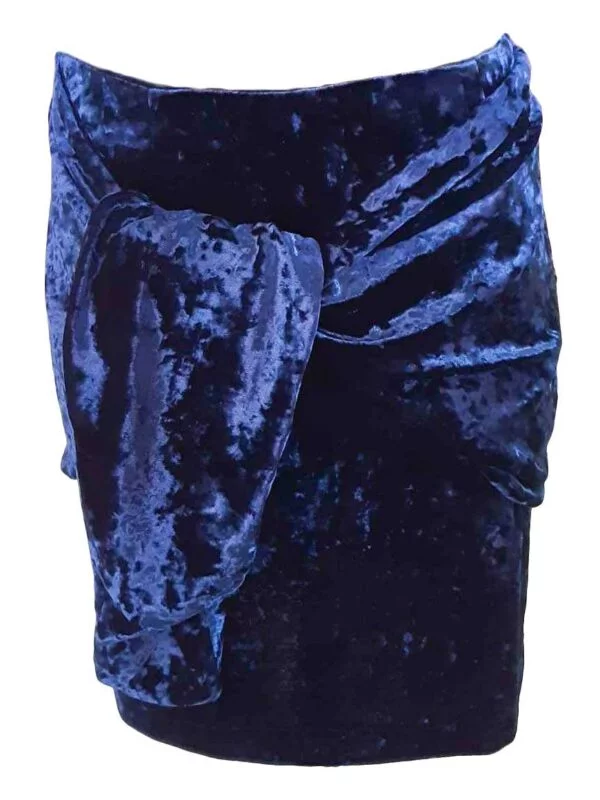 Fustă Missguided EU 38 | Albastru, Mini, Poliester