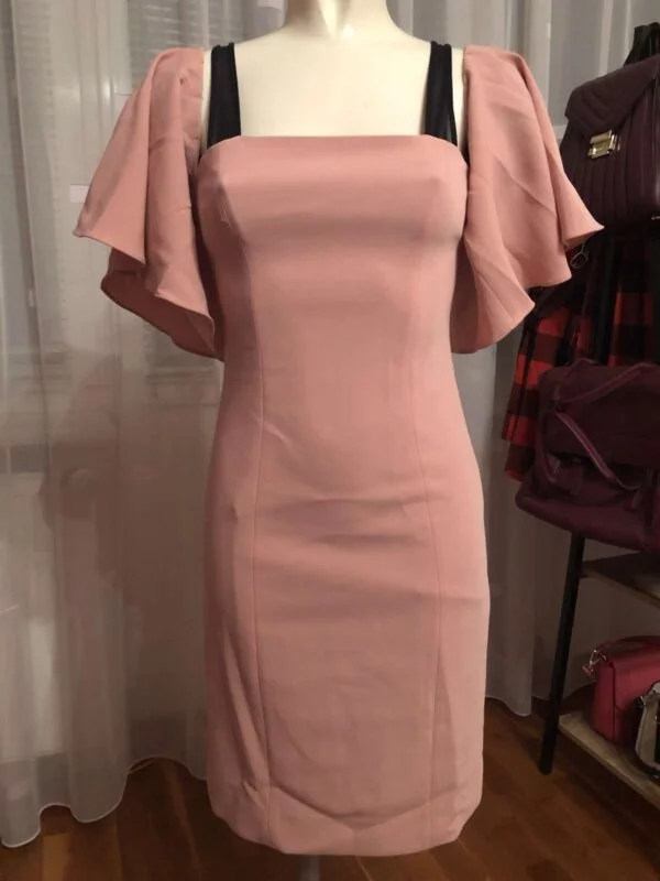 Rochie de seară CINQ A SEPT XS | Roz, Mini - Image 5