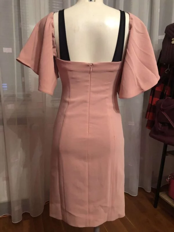 Rochie de seară CINQ A SEPT XS | Roz, Mini - Image 6
