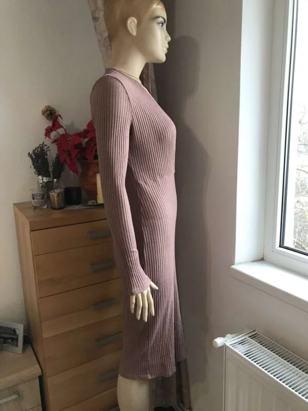 Rochie casual NYTT S-M | Maro, Midi, Bumbac - Image 5
