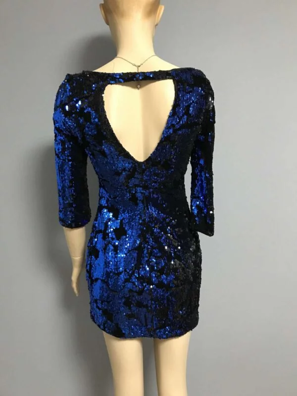 Rochie de seară Zara XS | Albastru, Mini - Image 2