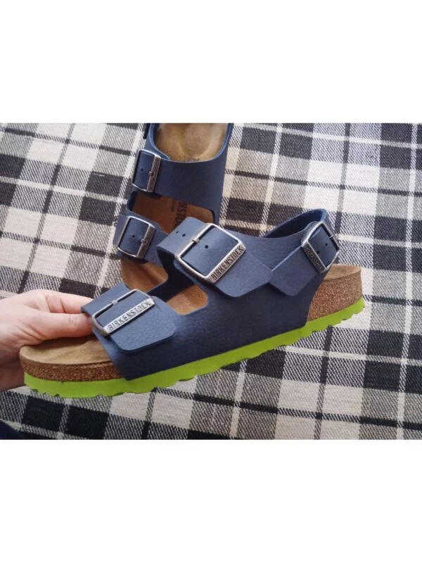 Sandale BIRKENSTOCK EU 38 | Albastru, Piele naturală - Image 2