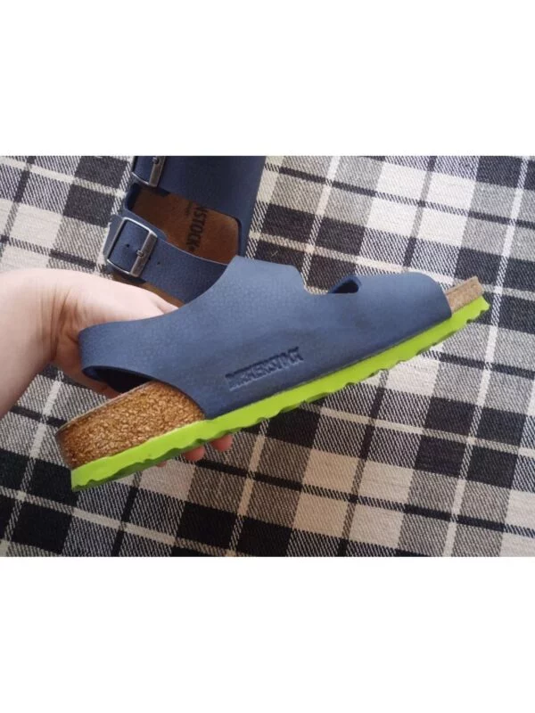 Sandale BIRKENSTOCK EU 38 | Albastru, Piele naturală - Image 5