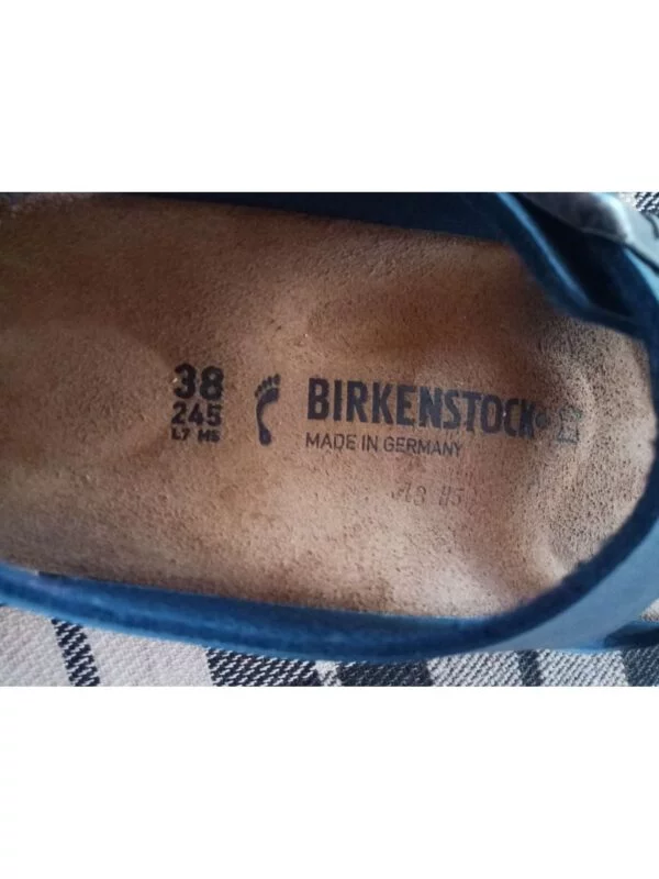 Sandale BIRKENSTOCK EU 38 | Albastru, Piele naturală - Image 6