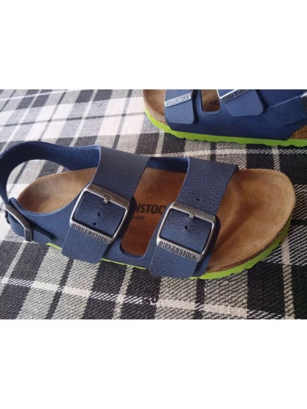 Sandale BIRKENSTOCK EU 38 | Albastru, Piele naturală - Image 7
