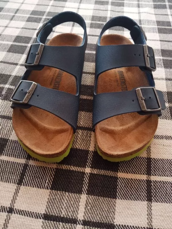 Sandale BIRKENSTOCK EU 38 | Albastru, Piele naturală - Image 9