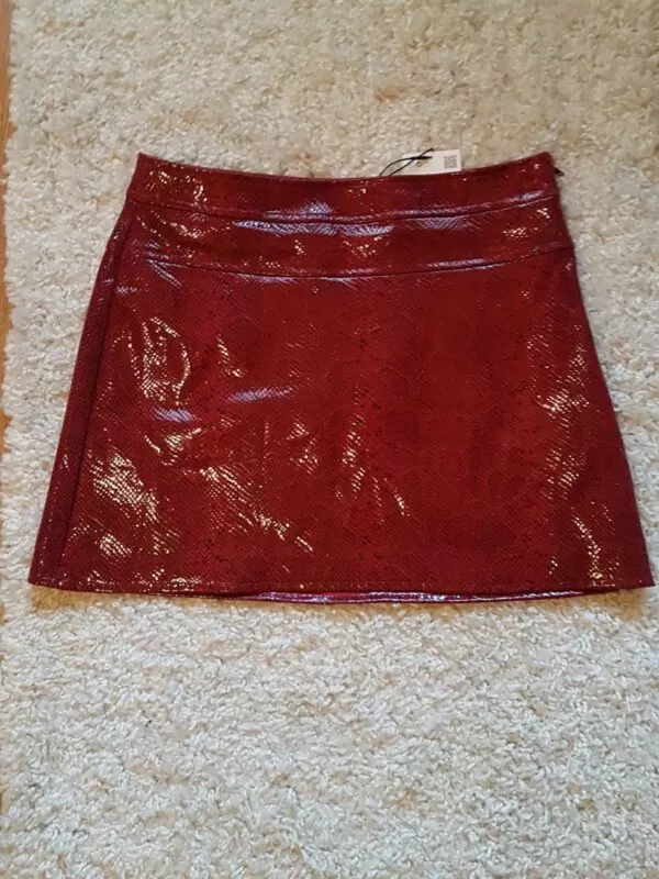 Fustă Zara M | Roșu, Mini - Image 2