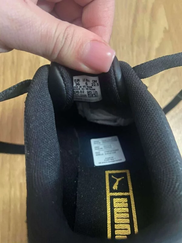 Sneakers Puma EU 36 | Negru, Piele naturală - Image 7