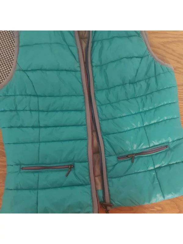 Vestă FRIEDA&FREDDIES S | Verde, Fără glugă, Poliamidă - Image 3