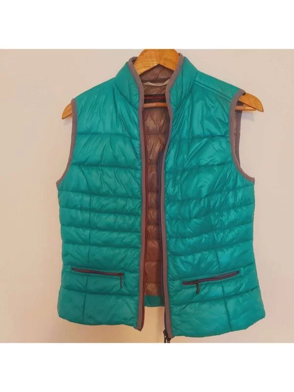Vestă FRIEDA&FREDDIES S | Verde, Fără glugă, Poliamidă - Image 6